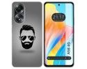 Funda Silicona para Oppo A58 4G diseño Barba Dibujos