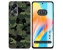 Funda Silicona para Oppo A58 4G diseño Camuflaje Dibujos