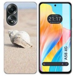 Funda Silicona para Oppo A58 4G diseño Concha Dibujos