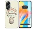 Funda Silicona para Oppo A58 4G diseño Creativity Dibujos