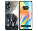 Funda Silicona para Oppo A58 4G diseño Elefante Dibujos
