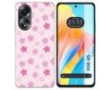 Funda Silicona para Oppo A58 4G diseño Flores Dibujos