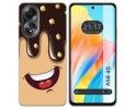 Funda Silicona para Oppo A58 4G diseño Helado Chocolate Dibujos