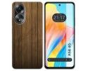Funda Silicona para Oppo A58 4G diseño Madera Dibujos