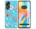 Funda Silicona para Oppo A58 4G diseño Mariposas Dibujos