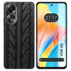 Funda Silicona para Oppo A58 4G diseño Neumatico Dibujos