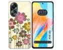Funda Silicona para Oppo A58 4G diseño Primavera En Flor Dibujos