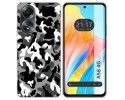 Funda Silicona para Oppo A58 4G diseño Snow Camuflaje Dibujos