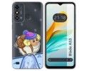 Funda Silicona Transparente para ZTE Blade A53 diseño Cabra Dibujos