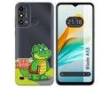 Funda Silicona Transparente para ZTE Blade A53 diseño Coco Dibujos