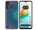 Funda Silicona Transparente para ZTE Blade A53 diseño Mandala Dibujos