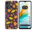 Funda Silicona Transparente para ZTE Blade A53 diseño Otoño Dibujos