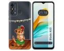 Funda Silicona Transparente para ZTE Blade A53 diseño Suricata Dibujos