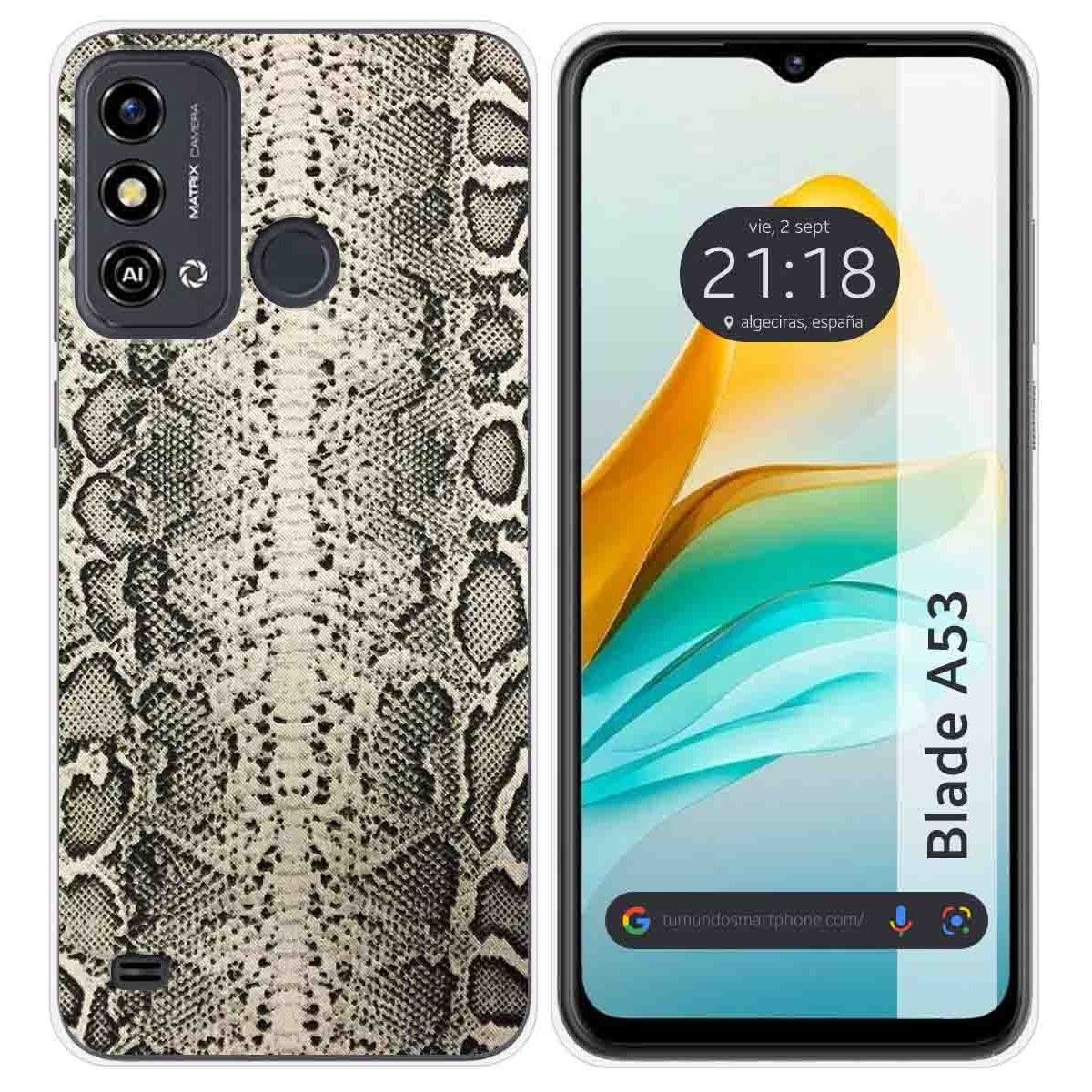Funda Silicona para ZTE Blade A53 diseño Animal 01 Dibujos