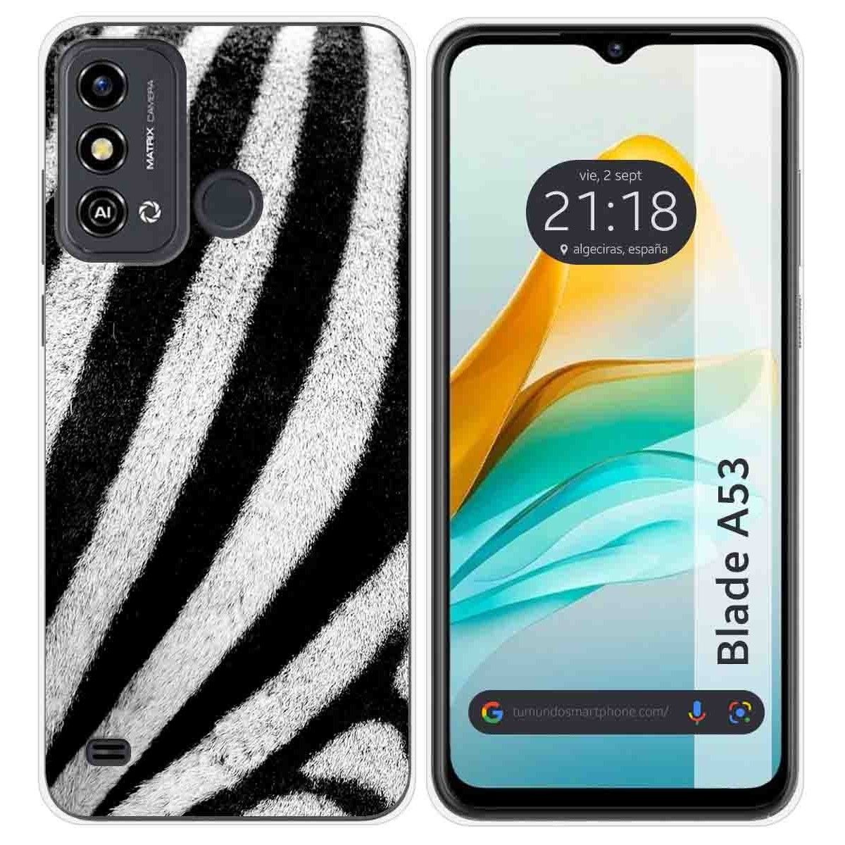 Funda Silicona para ZTE Blade A53 diseño Animal 02 Dibujos