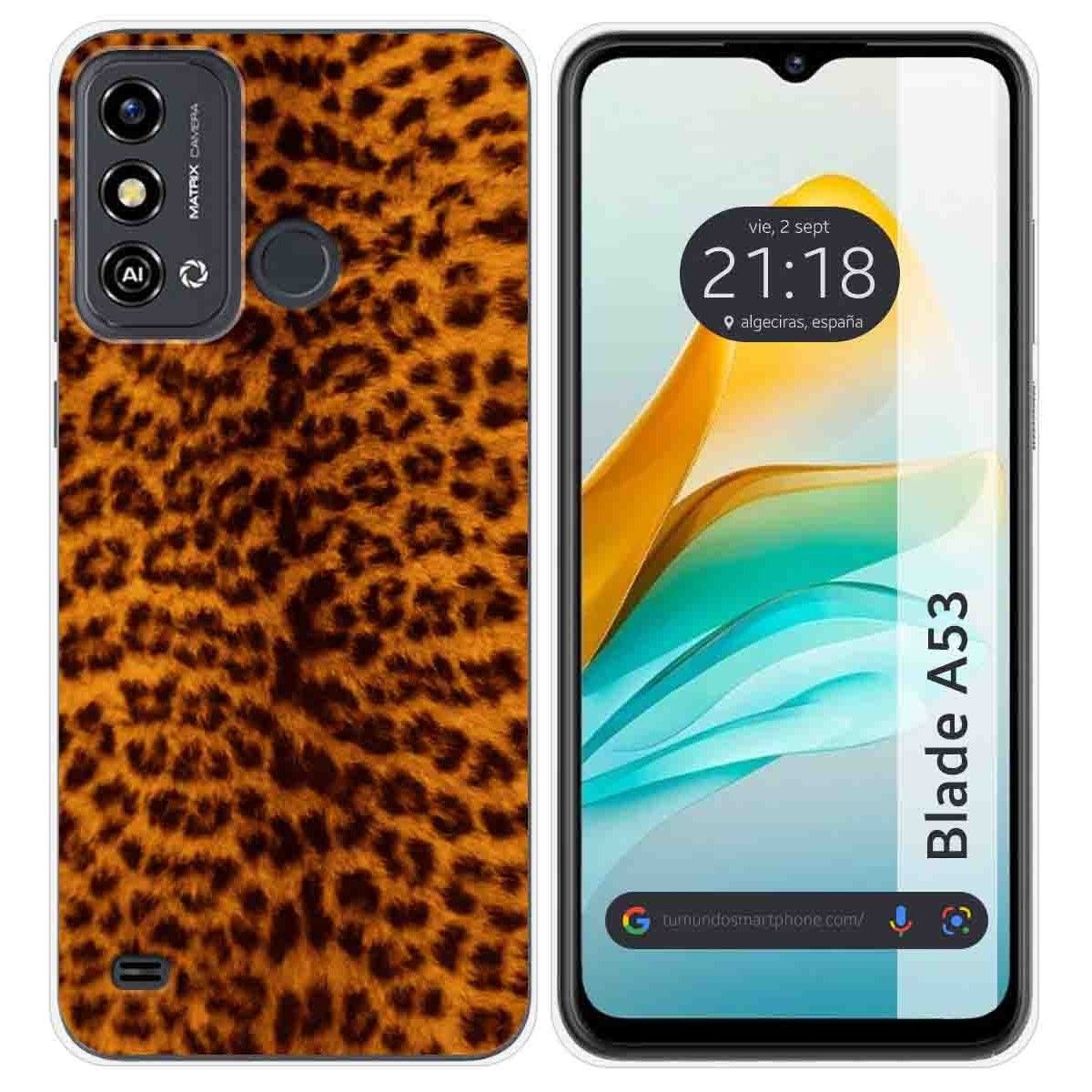 Funda Silicona para ZTE Blade A53 diseño Animal 03 Dibujos