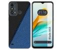 Funda Silicona para ZTE Blade A53 diseño Cuero 02 Dibujos