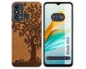 Funda Silicona para ZTE Blade A53 diseño Cuero 03 Dibujos