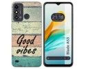 Funda Silicona para ZTE Blade A53 diseño Madera 01 Dibujos