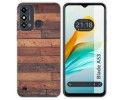 Funda Silicona para ZTE Blade A53 diseño Madera 03 Dibujos