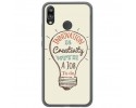 Funda Gel Tpu para Huawei P20 Lite Diseño Creativity Dibujos