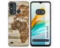 Funda Silicona para ZTE Blade A53 diseño Madera 07 Dibujos