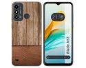 Funda Silicona para ZTE Blade A53 diseño Madera 09 Dibujos