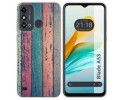 Funda Silicona para ZTE Blade A53 diseño Madera 10 Dibujos