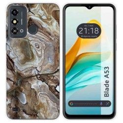 Funda Silicona para ZTE Blade A53 diseño Mármol 14 Dibujos