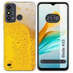 Funda Silicona para ZTE Blade A53 diseño Cerveza Dibujos