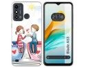 Funda Silicona para ZTE Blade A53 diseño Café Dibujos