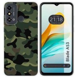 Funda Silicona para ZTE Blade A53 diseño Camuflaje Dibujos