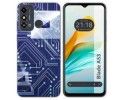 Funda Silicona para ZTE Blade A53 diseño Circuito Dibujos
