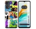 Funda Silicona para ZTE Blade A53 diseño Comic Dibujos