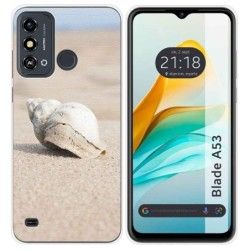 Funda Silicona para ZTE Blade A53 diseño Concha Dibujos