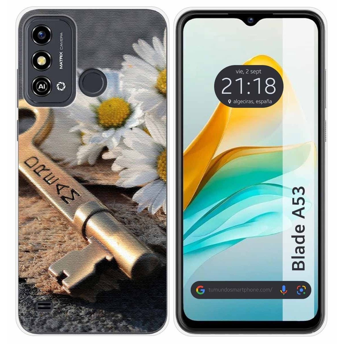Funda Silicona para ZTE Blade A53 diseño Dream Dibujos