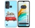 Funda Silicona para ZTE Blade A53 diseño Furgoneta Dibujos