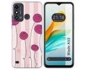 Funda Silicona para ZTE Blade A53 diseño Flores Vintage Dibujos