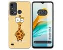 Funda Silicona para ZTE Blade A53 diseño Jirafa Dibujos