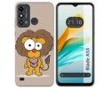 Funda Silicona para ZTE Blade A53 diseño Leon Dibujos