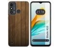 Funda Silicona para ZTE Blade A53 diseño Madera Dibujos