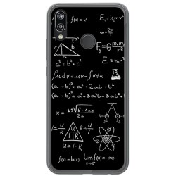 Funda Gel Tpu para Huawei P20 Lite Diseño Formulas Dibujos