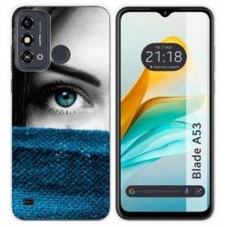 Funda Silicona para ZTE Blade A53 diseño Ojo Dibujos