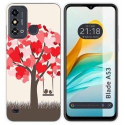 Funda Silicona para ZTE Blade A53 diseño Pajaritos Dibujos