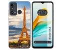 Funda Silicona para ZTE Blade A53 diseño Paris Dibujos