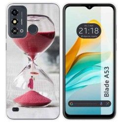 Funda Silicona para ZTE Blade A53 diseño Reloj Dibujos