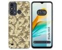 Funda Silicona para ZTE Blade A53 diseño Sand Camuflaje Dibujos