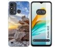 Funda Silicona para ZTE Blade A53 diseño Sunset Dibujos