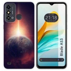 Funda Silicona para ZTE Blade A53 diseño Tierra Dibujos