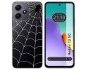 Funda Silicona Transparente para Xiaomi Redmi 12 5G diseño Araña Dibujos